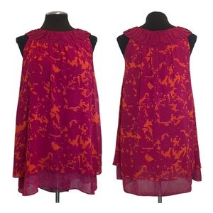 CAbi - Origami Sleeveless Floral Lined Tunic #999